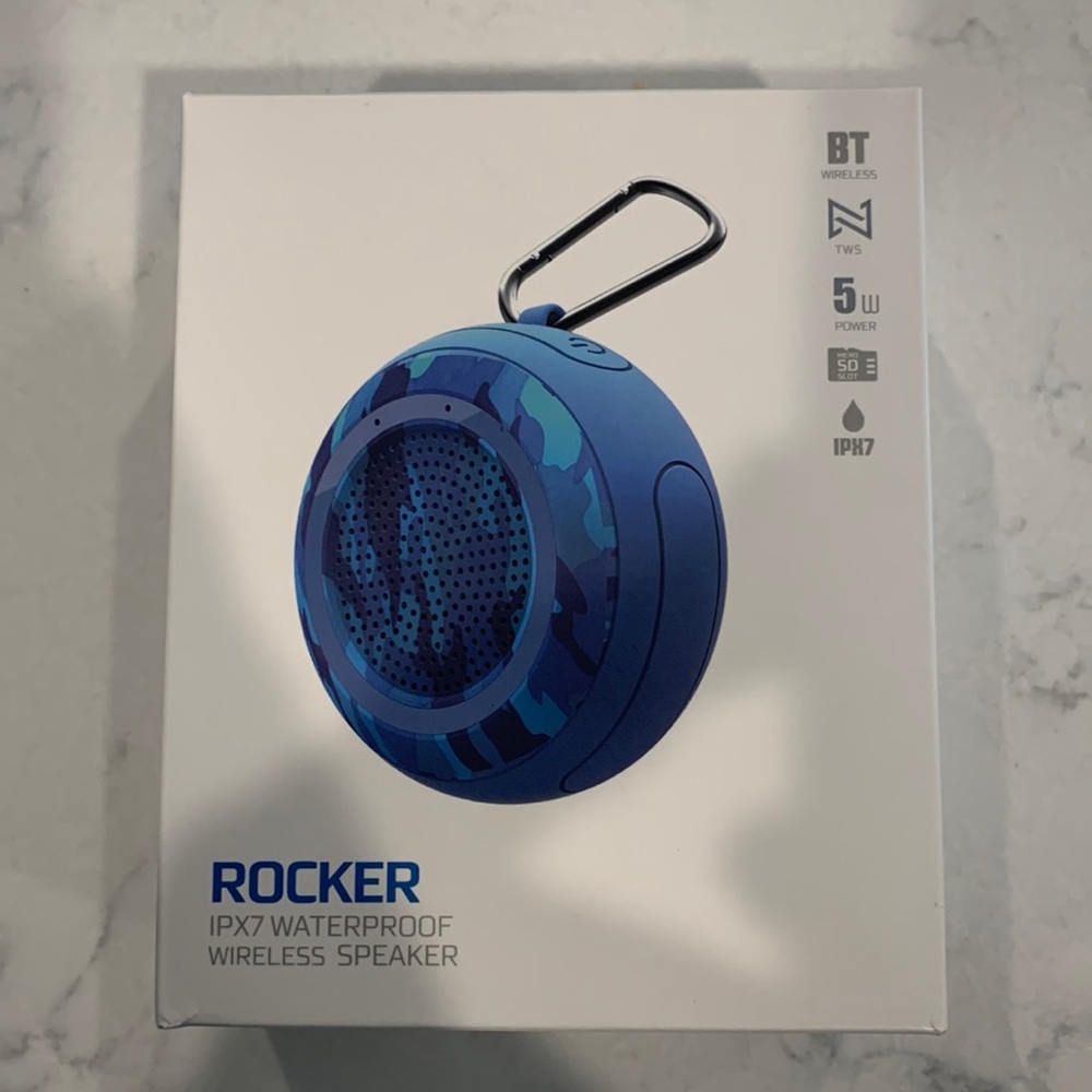 Rocker IPX7 Waterproof Wireless Speaker 🔊